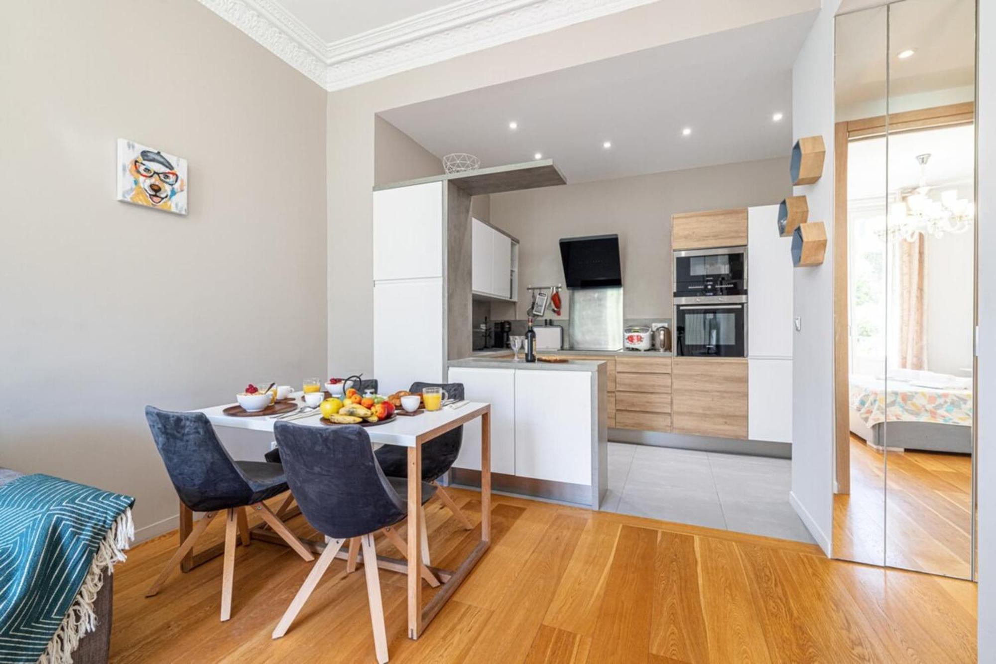 Joffre 49-D - Charming 2 Bedroom - Carre D'Or Nice Ngoại thất bức ảnh